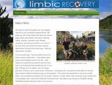 Tablet Screenshot of limbicrecovery.com